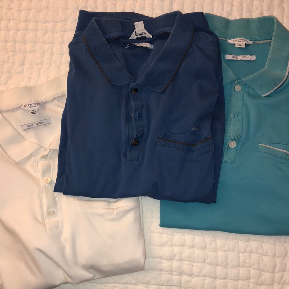 Men’s Calvin Klein Short Sleeve Polos